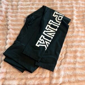PINK Victoria's Secret Black Leggings